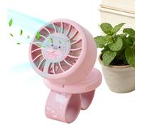 Générique Ventilateur Montre,Jouet Rafraîchissant Réglable à 3 Vitesses - Ventilateur Bracelet USB Dessin Animé,Pour Filles Et Garçons Été Plein Air Voyage Camping Randonnée Sac À Dos Plage Et