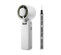 Générique Ventilateur personnel, ventilateur de refroidissement pliable - Dispositif circulation d'air rechargeable USB, fournitures voyage en plein air pour faire du shopp