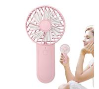 Générique Ventilateur Personnel - Ventilateur USB À 3 Vitesses | Avec Crochet Batterie 1200mAh Portable Silencieux Pour Voyage 3500-6500 tr/min,Pour Étudiants Été Voyage Chambre Voiture Plage Extéri