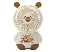 Générique Ventilateur Portable | Appareil De Refroidissement Rechargeable USB,Ventilateur de bureau petit et silencieux | Pour Adultes Été Extérieur Voyage Voiture Plage Bureau Travail Trajet