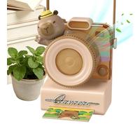 Générique Ventilateur Portable | Design Appareil Photo Ventilation 3 Vitesses,Ventilateur Portatif D'Extérieur | pour Femmes Filles Extérieur Été Plage Vacances Camping Randonnée Pêche