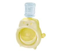 Générique Ventilateur portable,Humidificateur Pulvérisateur De Table Rechargeable USB - Ventilateur Personnel Avec Réservoir D'Eau - pour table de chevet, dortoir, extérieur, voiture,