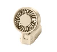 Générique Ventilateur Portable pour Voyages | Pliable, 6 Vitesses, Rechargeable, Dispositif de Refroidissement,Ventilateur Personnel,Pour camping plage randonnée voyage shopping au bureau
