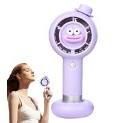 Générique Ventilateur Portable - Rafraîchisseur d'Air Portable à Main | Ventilateur Rafraîchissant pour l'Été | Pour Hommes Femmes Intérieur Bureau Maison Voyage Extérieur Camping