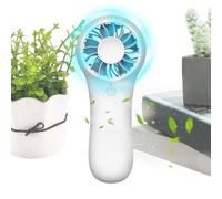 Générique Ventilateur portable rechargeable par USB, moteur à 3 vitesses