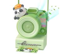 Générique Ventilateur Portable, Refroidisseur silencieux sans pales style appareil photo, Ventilateur Cou Portable, pour Femmes Ados Extérieur Été Sports Plage Camping Randonnée Pêche Trajet