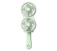 Générique Ventilateur Portatif À Main | Ventilateur de Bureau Personnel - 3 Vitesses Rechargeable Pour Rafraîchissement Par Temps Chaud Pour Bureau Jogging Pêche Jardinage Randonnée Barbecue Plage