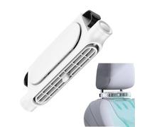 Générique Ventilateur Pour Banquette Arrière De Voiture, Ventilateurs pour Appui-Tête Arrière de Véhicule, Rechargeable 3000mAh 3 Vitesses Ajustable pour Voiture Temps Chaud Chauffeur Trajets Longs