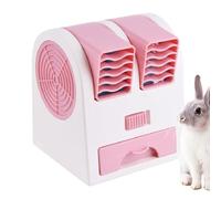 Générique Ventilateur pour Caisse de Transport pour Chien - Ventilateur De Cage Pour Chien Et Chat - Portable À Piles Silencieux Pour Voyage Chambre Séjour Balcon Camping Jeu