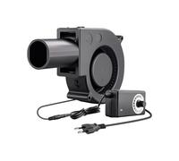 Générique Ventilateur pour Gonflables - Ventilateur Gonflable Ajustable 12V avec Régulateur de Vitesse,Soufflante à Air pour Grill,pour Cheminée Barbecue Camping Cuisine Extérieure Pique-niques