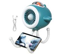 Générique Ventilateur pour poussette 3 vitesses réglables avec lumière LED