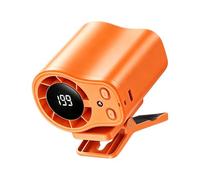 Générique Ventilateur Pour Voiture,Affichage LED Faible Bruit - Ventilateur de ceinture personnel | Pour Hommes Femmes Jeunes Adolescents Adultes Cyclisme Voyage Chantier Camping Road Trip Plage