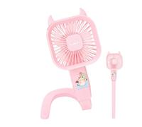 Générique Ventilateur Poussette Rechargeable,Dispositif Rafraîchissant Portable Pliable Flexible | Ventilateurs Portables Individuels - pour Sièges Auto Vélos Motos Trottinettes Banquette