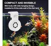 Générique Ventilateur Rafraîchisseur pour Aquarium, Ventilateur Refroidisseur d'Eau avec Double Vitesse, Silencieux avec 2 Vitesses pour Eau Douce et Eau Salée Crevettes Coraux