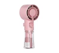 Générique Ventilateur,Refroidisseur à Main Puissant Rechargeable USB,Ventilateur À Brume Nomade - Pour Salle De Sport Bureau Maquillage Été Plage Golf Camping Maison Voyage Intérieur Extérieur