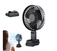 Générique Ventilateur Sans Fil - Ventilateur Nomade à Piles | Souffleur d'Air Sans Fil pour Golf Plage Navigation Tente Pêche Maison Voyage Camping-car Plein Air