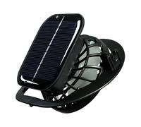 Générique Ventilateur Solaire pour Chapeau, Ventilateur Rafraîchissant Portable, Accessoires Canicule Rechargeables Pour Voyage Et Plage