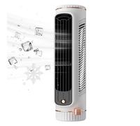Générique Ventilateur Tour Silencieux - 3 Vitesses Réglables USB Rechargeable - Ventilateur Bureau Rafraîchissant Compact Silencieux,pour chambre bureau appartement camping-car