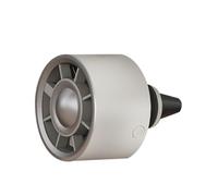 Générique Ventilateur USB Voiture À LED Colorées - ABS (9x6.2cm) - 3 Vitesses Ajustables + Pince Aération - Rafraîchissement Auto Via Port USB/Power Bank - Pour Trajets/Voyages/Bureau