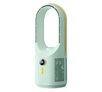 Générique Ventilateurs de bureau lame - 5 vitesses lambe lambe pour la daste | Night Light 1800mAh Circulator Blower Air For Camping Living Room RV Travel Bedroom Car Dorm Office Office, Fan de b