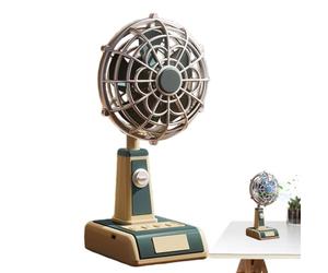 Générique Ventilatore Da Scrivania Silenzioso | USB Ricaricabile Portatile | Ventilatore Personale,Per Tavolo Camera Da Comodino Auto Nave Viaggio Lavoro Trucco Casa