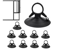 Générique Ventouse en verre automobile, Ventouse de voiture pour pare-soleil, Ventouses réutilisables pour pare-brise en verre de voiture, pour salle de bain, cuisine, fenêtre