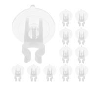 Générique Ventouses en PVC pour Bougies de Fenêtre Lot de 15 Support Stable et Installation Facile Accessoires pour Décoration Murale et Fêtes