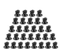 Générique Ventouses pour Tubes, 30 Supports De Ventouses | Collier De Serrage pour Tube, pour Pompe À Air, Cordon d'alimentation, Câble, Tube De Tuyau, Décoration De Bandes LED