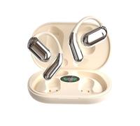 Générique VerbaBuds AI Translator Earbuds - 144 Languages Real Time Translation/Offline Mode/Noise Cancelling 3-in-1 Headphones for Travel/Business/Language Learning (Beige)