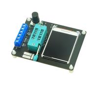 Générique Vérificateur de Composants électroniques GM328A avec écran Couleur TFT, Fonction de Sortie PWM, Alimentation USB ou 9 V pour Les travaux de réparation