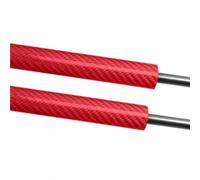 Générique vérin Coffre Voiture pour Pilot 2009-2015 | Métal+Plastique 455mm 1PAIRE Améliorer le confort et la commodité du véhicule(Rouge)