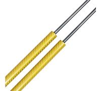 Générique vérin Coffre Voiture pour Skoda pour Octavia pour MK1 1996-2010 | L'azote haute pression arrière aluminium acier inoxydable fournit poussée stable(Yellow Cabror)