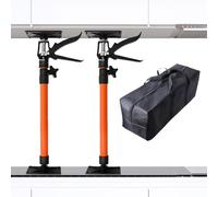Générique Verin de Levage pour Meuble | Poteau Troisième Main 48 à 114 cm | Support Robuste De Levage À Gain De Temps 30 Kg (66 LB) pour Nivellement De Réfrigérateur Et Auvent