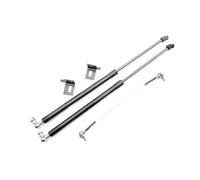 Générique vérin hydraulique Capot pour Ford pour Focus 2005-2011 | Ressort gaz avant acier 2pièces Ouverture douce sans basculement blocage(Black)