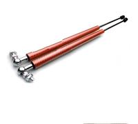 Générique vérin hydraulique Capot pour Ford pour Focus 2005-2011 | Ressort gaz avant acier 2pièces Ouverture douce sans basculement blocage(Carbon Red)