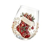 Générique Verre à boire de Noël sans pied, tasse de vacances 3D, B | avec des détails de fête festive pour la décoration de la maison