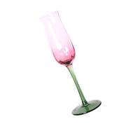Générique Verre à champagne élégant dégradé rouge pour cocktails et verres de artisanaux formels