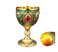 Générique Verre À Vin | Flûtes En Métal À Pied Européen,Coupes Anciennes De 30 ml Pour Vin Blanc Et Spiritueux,Pour Bourbon Vodka Tequila Brandy Sake Cocktails Bar Fête Dîners Mariage Anniversaire