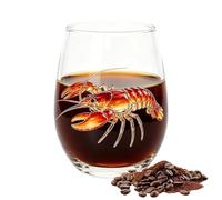 Générique Verre À Vin Sans Pied Gobelet d'Eau Fantaisie Thème 40 Cl