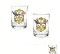 Générique Verre à whisky du 250e anniversaire (1776-2026) - Commémoratif Aigle patriotique et Cloche de la Liberté - Tumbler Old Fashioned de 11 oz (env. 325 ml) - Cadeau patriotique pour (CC#)