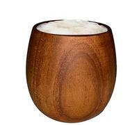 Générique Verre à Whisky en Bois,Gobelet Pour Alcool 160ml | Verres à Bourbon en Bois - Pour Anniversaire Noël Hommes Bar Maison Réunion Familiale ages Restaurant