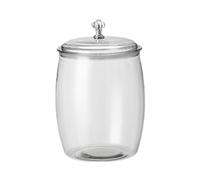 Générique Verre Hermétique, Récipient Alimentaire pour La Cuisine, Récipient à Farine, Transparent, de Rangement pour Thé, Noix, Etc, 2 L