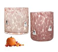 Générique Verres à Jus D'Halloween, Verres à Vin FantôMes, Gobelets à Double Paroi à L'Ancienne Pour DéCorer Votre Maison (Icône Fantôme)