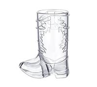 Générique Verres à Vin en Forme de Botte de Cowboy, Mini Gobelets Réutilisables, mignons et réutilisables,Décoration de Mariage Western (A, 6.5X3.2CM)