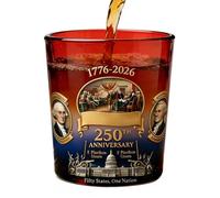 Générique Verres à whisky patriotiques - Tasses à liqueur historiques, de dégustation de cocktails, verres à boisson à lourd vintage | Support de spiritueux à collectionner pour rassemble