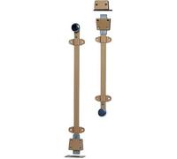 Générique - Verrou a coulisse - Finition.Bronze -