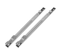 Générique Verrou de Fenêtre Réglable sans Perçage 2 Pcs, Barre de Sécurité en Acier Inox 304, 13,5 Cm X 25 Cm, Dispositif de Protection pour Fenêtres à Battants et Coulissantes, Sécurité