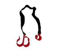 Générique Verrou de Poubelle Sangle élastique de en nylon | Sangles de Protection pour Poubelle pour Cuisine, Extérieur, Jardin, Patio, Pelouse, Balcon, Cour, Clôture, Parc, Chiens
