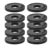 Générique Verrous de Sangle en Silicone Antidérapants Accessoires Polyvalents Lot de 10 Fiable et Solide pour Basse Design Moderne pour Guitare et Valises