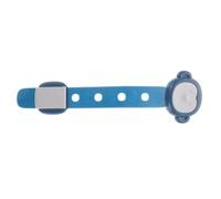 Générique Verrous de Sécurité Garçon et Filles pour Porte et Tiroir Mécanisme Double Verrouillage, Taille Ajustable en Pp Bleu, Protection pour Armoires et Toilettes